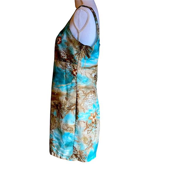 Sunset Separates Dress/Beach Coverup. Shortsleeved. - Picture 3 of 8